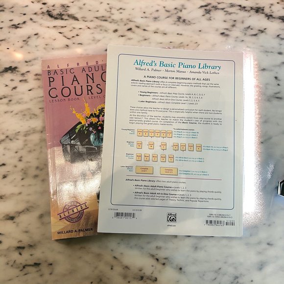 Alfred's Basic Adult Piano Course: Lesson Book 1 - Picture 2 of 3
